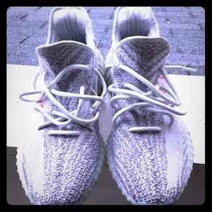 Yeezys 350 blue tint